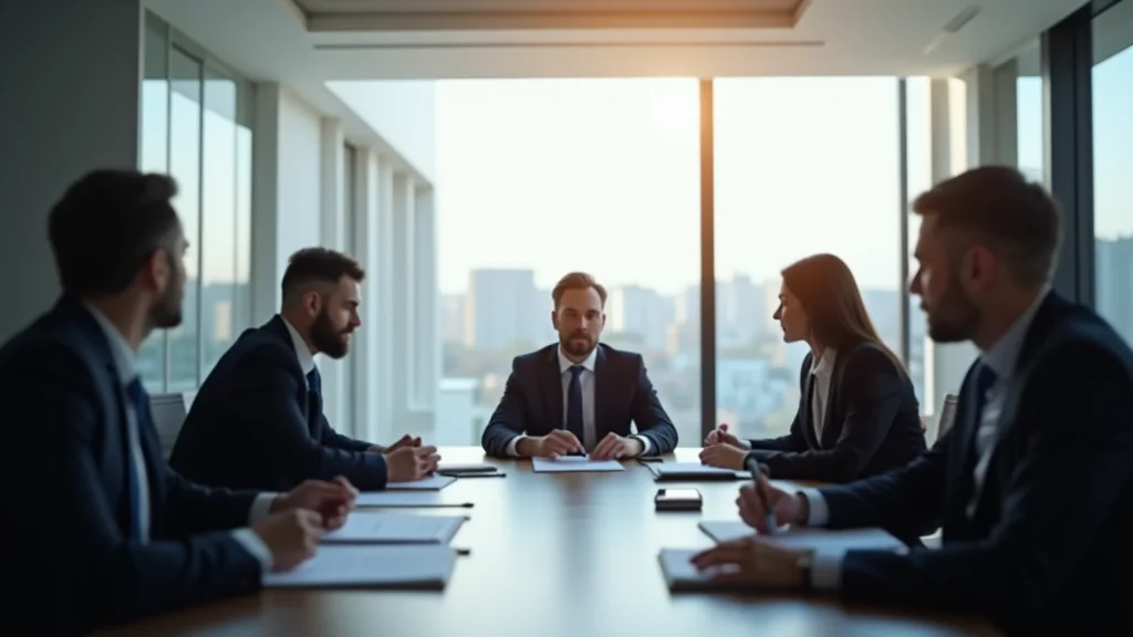 Échange de travail dans un bureau moderne